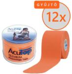 AcuTop Premium Kineziológiai Tapasz 5 cm x 5 m Narancssárga 12 DB/GYŰJTŐ (SGY-ATP28A-GY-ACU)