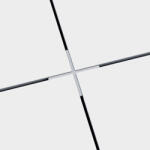 Profilplast Hosszúszárú Fuga Kereszt, Fehér-1mm (229310101)