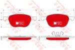 TRW Set placute frana, frana disc FORD FOCUS III Limuzina (2010 - 2016) TRW GDB1583DTE