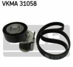 SKF Set curea transmisie cu caneluri SKODA FABIA I Combi (6Y5) (2000 - 2007) SKF VKMA 31058