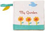 ThreadBear Design Textil könyvecske My Garden Activity Book ThreadBear állatok a kertben 100% puha pamutból 0 hó-tól (TB4065)