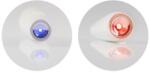 Medisana Lampa portabila autoterapie Medisana DC 300 85180, Lumima albastra si rosie, Oprire automata, Alb (85180) - eshopp
