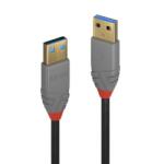 Lindy Cablu USB 3.0-A la USB-A T-T 1m Anthra Line, Lindy L36751 (L36751)