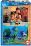 Educa Puzzle Luca Disney Educa 2x100 piese de la 5 ani (EDU19181) Puzzle