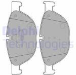 DELPHI set placute frana, frana disc DELPHI LP2189 (LP2189)