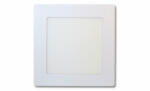 LEDmaster 6 W-os falon kívüli natúr fehér, négyzet alakú LED-es mennyezetlámpa (ML2151)