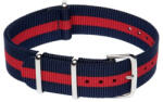  Nato Szíj, Sötétkék/piros, 16mm