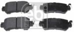 Febi Bilstein set placute frana, frana disc FEBI BILSTEIN 116309 (116309)