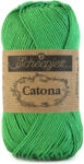 Scheepjes Catona 515 Emerald - smaragd zöld pamut fonal