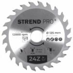 Strend Pro Disc pentru fierastrau circular, Strend Pro TCT 125x1.8x22.2 mm 24T, pentru lemn, lame SK Disc de taiere