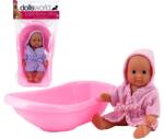 Dolls World Ellie fürdethető baba káddal - 18 cm