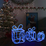 vidaXL Karácsonyi díszdobozok 180 LED-del (329827)