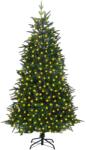 vidaXL Cu LED-uri 240 cm - verde (3077782)