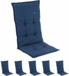 Blumfeldt Coburg, pernă, pernă pentru fotoliu, spătar înalt, pernă scaun de grădină, poliester, 53 × 117 × 9 cm, 6 x pernă bancă (10037365+ 10037363) (10037365+	10037363)