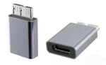  Adaptor USB 3.1 type C la micro USB M-T Aluminiu, kur31-22 (KUR31-22)