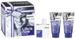 Mexx Life Is Now for Him Ajándékszett, Eau de Toilette 50ml + SG 2 x 50ml , férfi