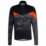 Ziener - bluza ciclism cu maneca lunga pentru barbati Nadin jersey - negru gri portocaliu (219250) - trisport