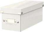 Leitz Cutie pentru 30/60 CD-uri cu carcasa Jewel/Slim, LEITZ Click & Store, carton laminat - alb (L-60410001)