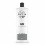 Nioxin System 1 Cleanser sampon vékonyszálú és normál hajra 1 l