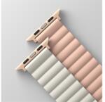 Uniq Revix mágneses szilikon szíj Apple Watch 42/44/45/49mm, rózsaszín/bézs (UNIQ-45MM-REVPNKBEG) - speedshop