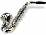 Reig Musicales Saxofon Plastic Metalizat, 8 Note (RG284) - bekid Instrument muzical de jucarie