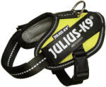 Julius-K9 IDC powAIR légáteresztő, szellőző, nyári hám kutyáknak neonsárga színben (2-5 kg, 33-45 cm)