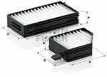 Mann-filter Filtru, aer habitaclu MANN-FILTER CU 21 002-2 (CU 21 002-2)