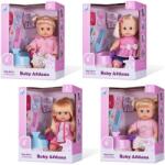 Magic Toys Szőke copfos baba hanggal - 30 cm (MKL458204)