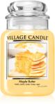Village Candle Maple Butter lumânare parfumată (Glass Lid) 602 g