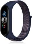  Xiaomi Mi Band 3/4/5/6 nylon szíj, tengerkék