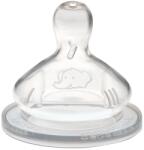 Bebeconfort Силиконов биберон с широк диаметър Bebe Confort, 4м+, 4 капки, 2 броя (30000882) - ozone