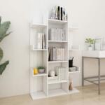 vidaXL Bibliotecă, alb, 86x25, 5x140 cm, PAL (808900) Biblioteca