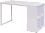 vidaXL Birou de scris, 120 x 60 x 75 cm, alb (245721)