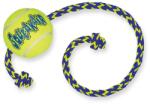 KONG SqueakAir Ball Teniszladba Kötéllel Kutyajáték M - grandopet