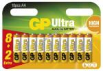 EMOS GP ULTRA alkáli, AA, mignon, ceruza elem 8+2db/csomag