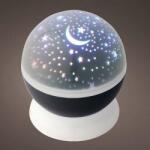 LUMINEO Projektor forgó effekttel fehér, elemes, USB (40101322)