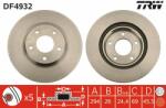 TRW Disc frana TRW DF4932 (DF4932) - automobilus