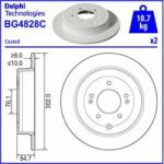 DELPHI Disc frana DELPHI BG4828C (BG4828C) - automobilus