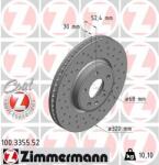 ZIMMERMANN Disc frana ZIMMERMANN SPORT Z 100.3355. 52 (100.3355.52)
