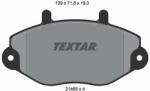 TEXTAR set placute frana, frana disc TEXTAR 2146901 (2146901)