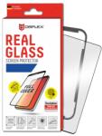 Displex 01306 képernyővédő üveg (3D full cover, íves, tok barát, karcálló, 10H) FEKETE Apple iPhone 12, Apple iPhone 12 Pro (01306)