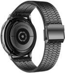 gigapack Pótszíj (univerzális, 20 mm, fém) FEKETE Huawei Watch GT 2 42mm, Samsung Galaxy Watch Active 2 44mm (SM-R820N), Samsung Galaxy Watch Active 2 40mm (SM-R830N), Garmin Fenix 6S, Garmin Fenix 6S Pro, (GP
