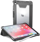 Cellularline FOLIO tok álló, bőr hatású (FLIP, oldalra nyíló, TRIFOLD asztali tartó funkció, közepesen ütésálló) FEKETE Apple IPAD Pro 11 (2018) (FOLIOPENIPADP1811K)