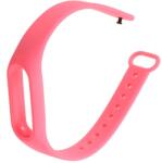 gigapack Pótszíj (egyedi méret, szilikon, állítható) RÓZSASZÍN Xiaomi MI Band 2 (GP-95177)