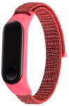 gigapack Pótszíj (egyedi méret, nylon, tépőzáras, légáteresztő) PIROS Xiaomi MI Band 3, Xiaomi MI Band 4 (GP-99147)