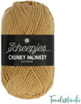 Scheepjes Chunky Monkey 1420 Mellow - sárgás-bézs akril fonal