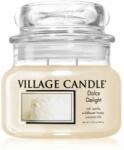 Village Candle Dolce Delight lumânare parfumată (Glass Lid) 262 g