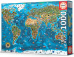 Educa Puzzle Educa din 1000 de piese - Minunile lumii (EDU19022) Puzzle
