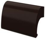 Medos Maner usa de balcon tip scoica, tragator, De Luxe, din aluminiu, culoare maro RAL 8077