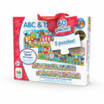 The Learning Journey Set 2 Puzzle-Uri Trenul Urias Cu Numere Si Litere - Eng (TLJ854631) - carlatoys Puzzle